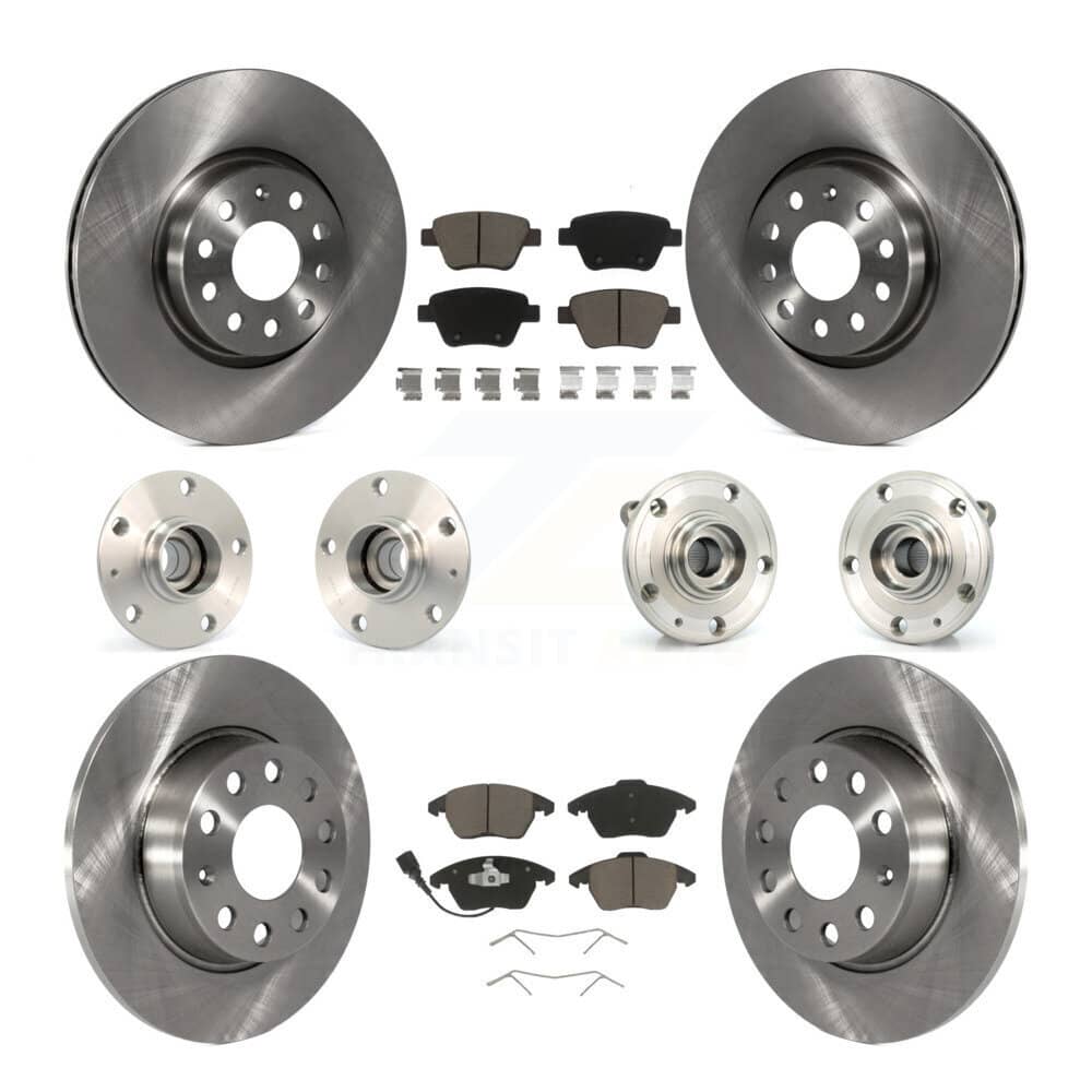 Transit Auto - KBB-119307 - Front and Rear Wheel Bearing and Hub Assembly Kits