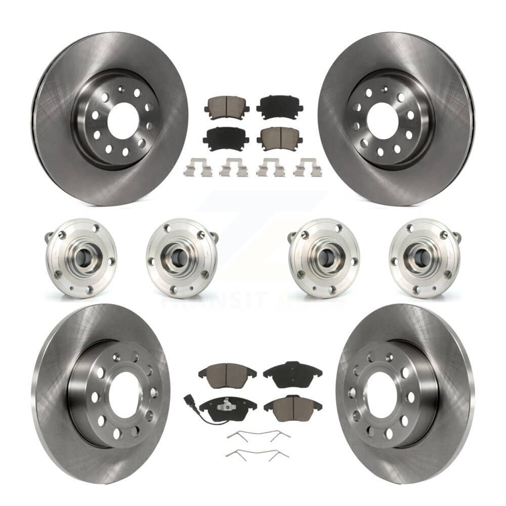 Transit Auto - KBB-119309 - Front and Rear Wheel Bearing and Hub Assembly Kits