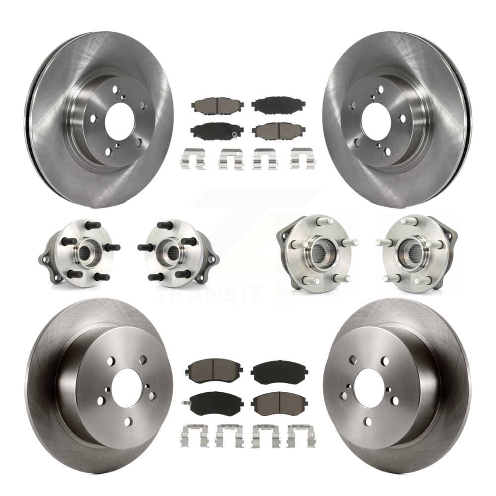 Transit Auto - KBB-119336 - Front and Rear Wheel Bearing and Hub Assembly Kits