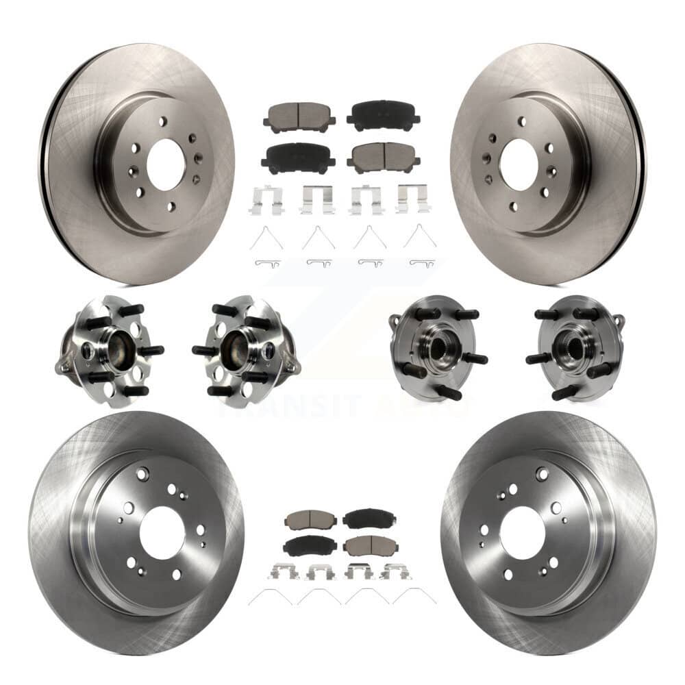 Transit Auto - KBB-119359 - Front and Rear Wheel Bearing and Hub Assembly Kits
