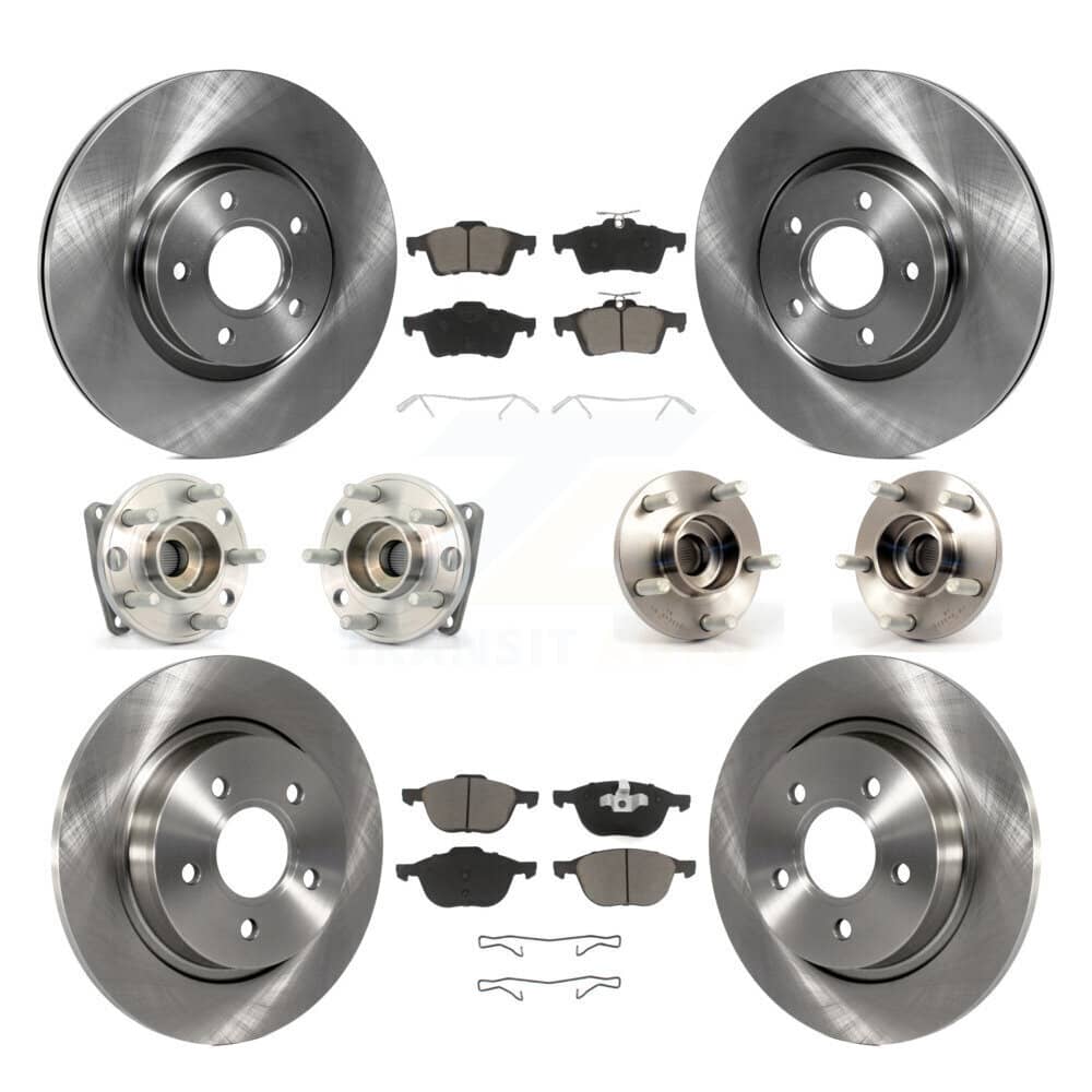 Transit Auto - KBB-119370 - Front and Rear Wheel Bearing and Hub Assembly Kits