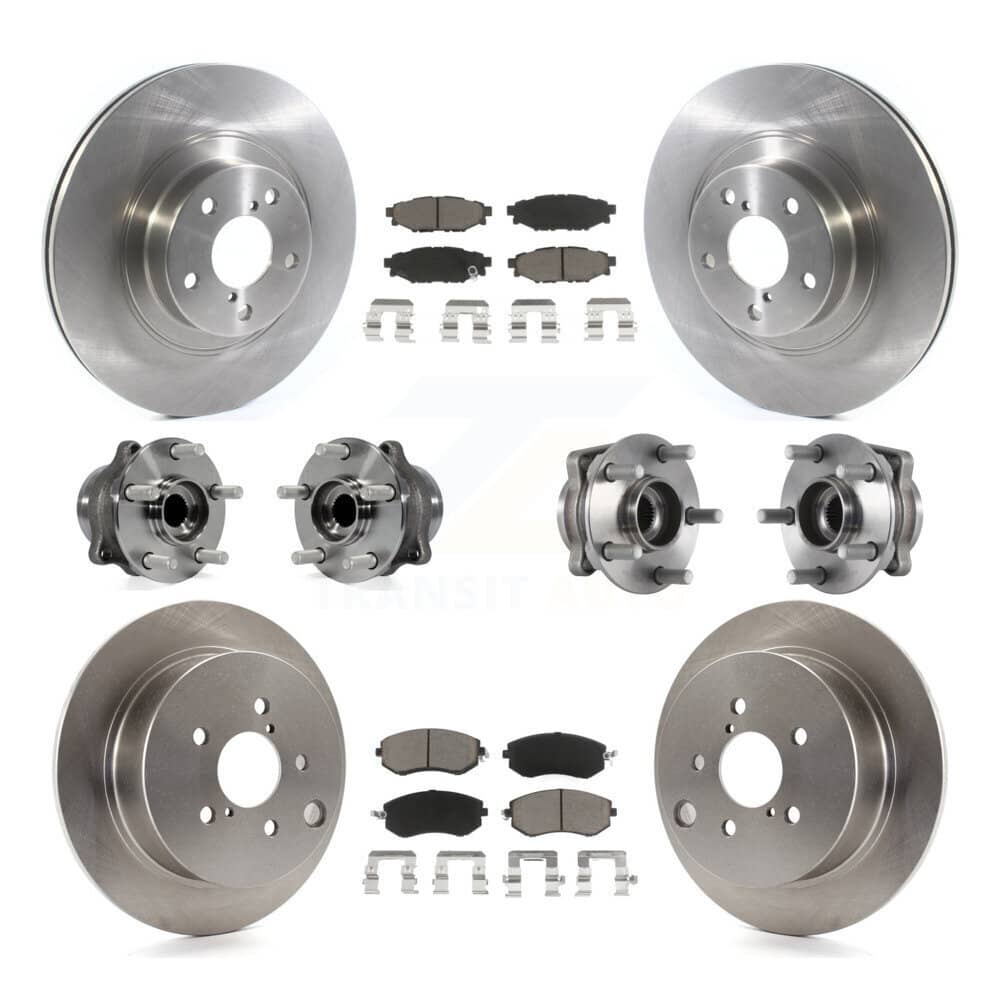 Transit Auto - KBB-119374 - Front and Rear Wheel Bearing and Hub Assembly Kits