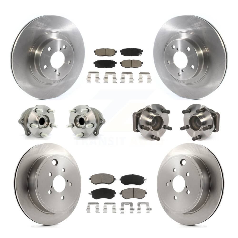 Transit Auto - KBB-119377 - Front and Rear Wheel Bearing and Hub Assembly Kits
