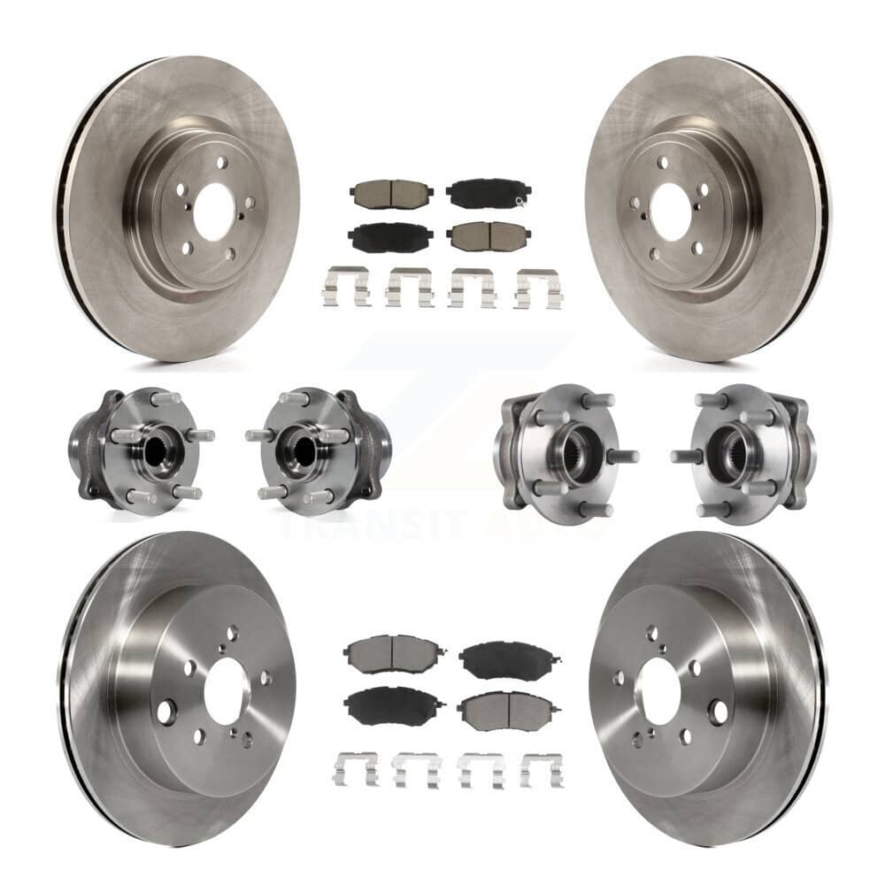 Transit Auto - KBB-119379 - Front and Rear Wheel Bearing and Hub Assembly Kits