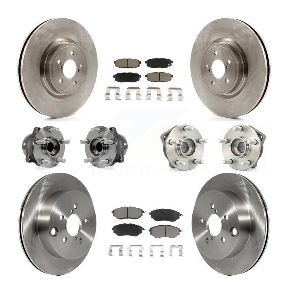 Transit Auto - KBB-119381 - Front and Rear Wheel Bearing and Hub Assembly Kits