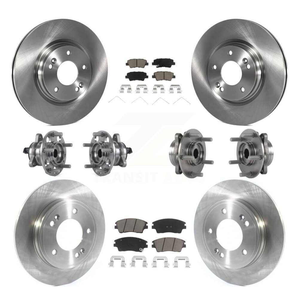 Transit Auto - KBB-119411 - Front and Rear Wheel Bearing and Hub Assembly Kits