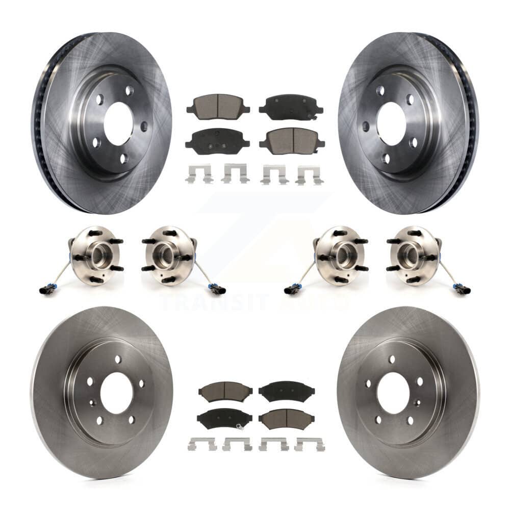 Transit Auto - KBB-119421 - Front and Rear Wheel Bearing and Hub Assembly Kits
