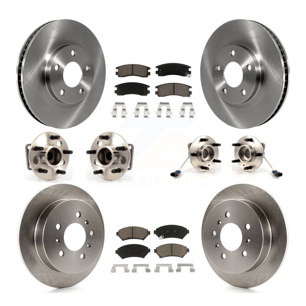 Transit Auto - KBB-119423 - Front and Rear Wheel Bearing and Hub Assembly Kits