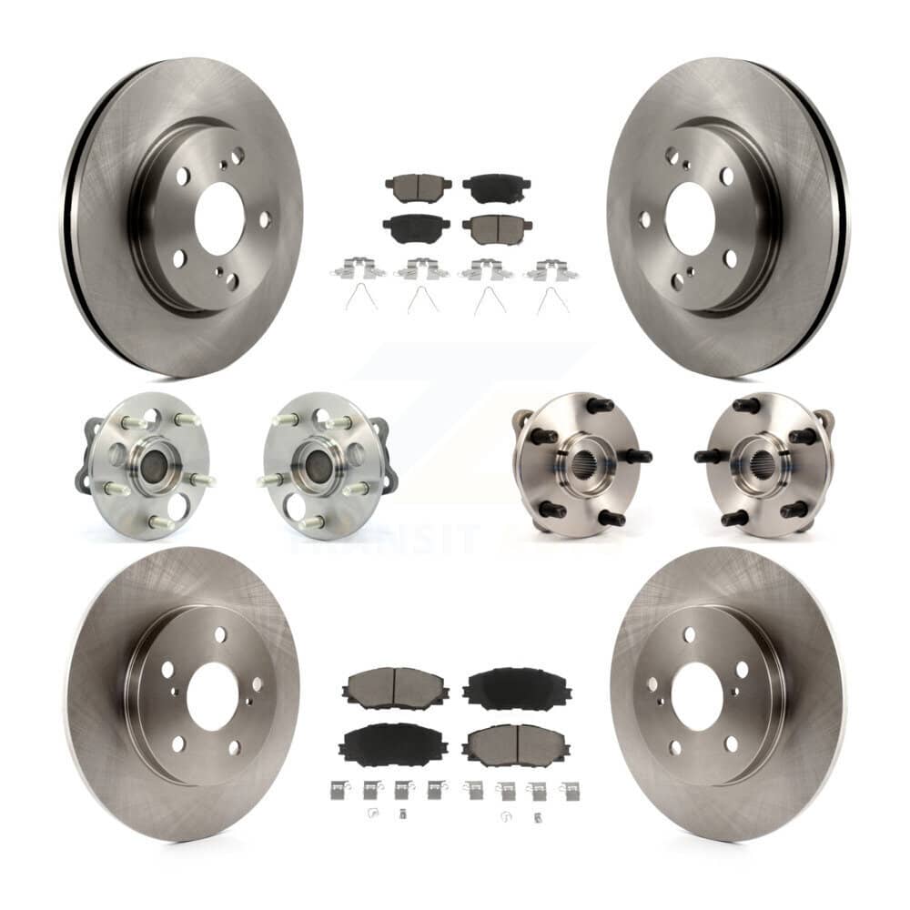 Transit Auto - KBB-119424 - Front and Rear Wheel Bearing and Hub Assembly Kits