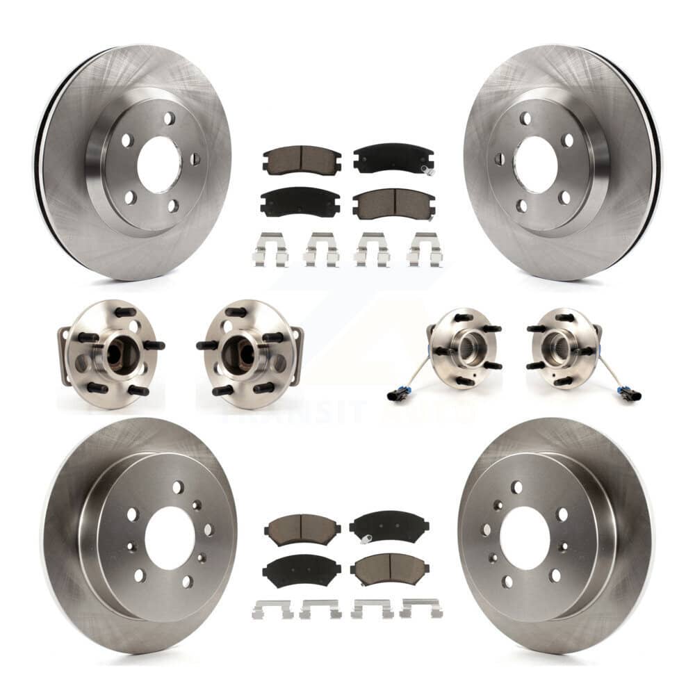 Transit Auto - KBB-119427 - Front and Rear Wheel Bearing and Hub Assembly Kits