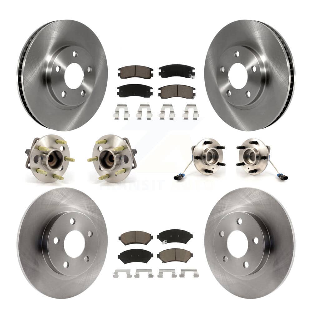 Transit Auto - KBB-119434 - Front and Rear Wheel Bearing and Hub Assembly Kits