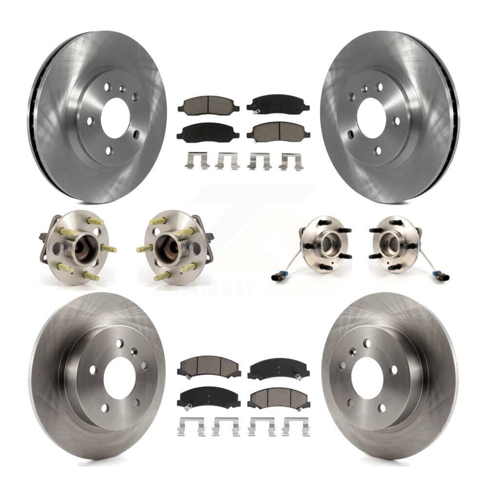 Transit Auto - KBB-119451 - Front and Rear Wheel Bearing and Hub Assembly Kits