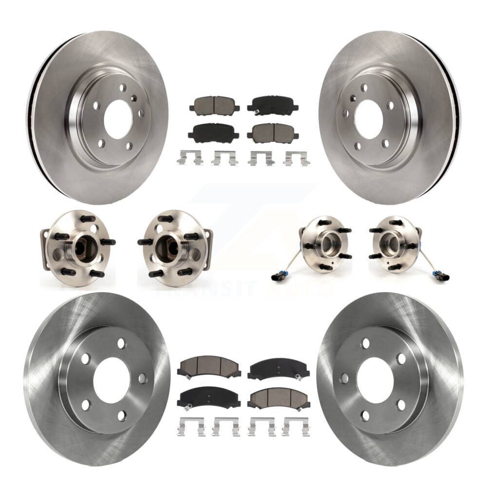 Transit Auto - KBB-119454 - Front and Rear Wheel Bearing and Hub Assembly Kits