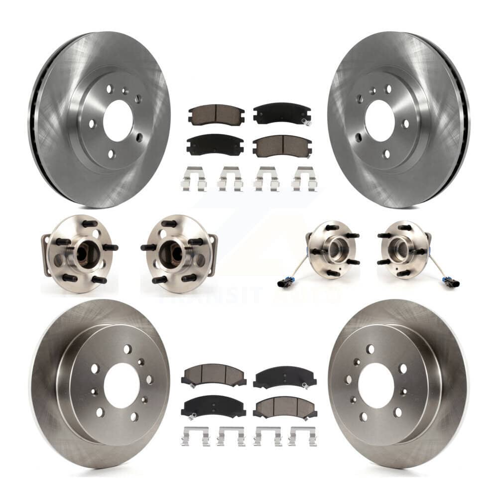Transit Auto - KBB-119455 - Front and Rear Wheel Bearing and Hub Assembly Kits