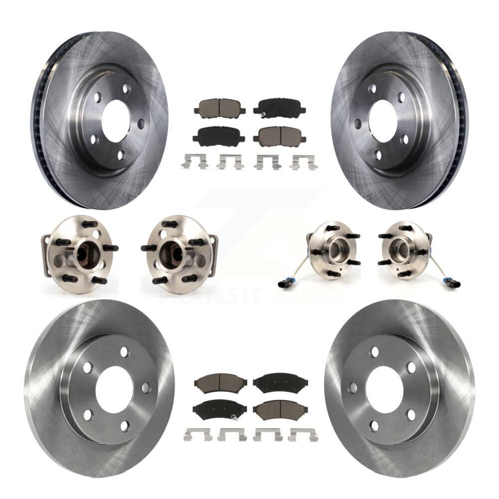 Transit Auto - KBB-119456 - Front and Rear Wheel Bearing and Hub Assembly Kits