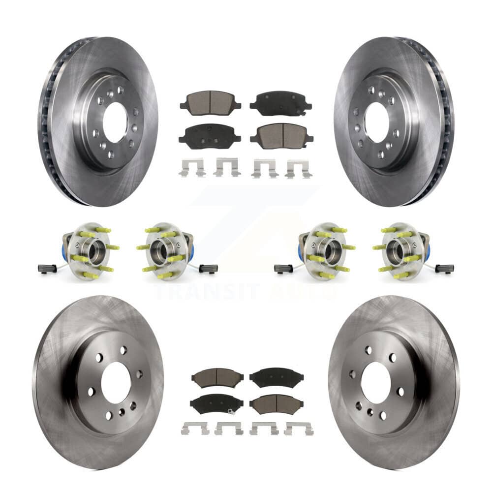 Transit Auto - KBB-119475 - Front and Rear Wheel Bearing and Hub Assembly Kits