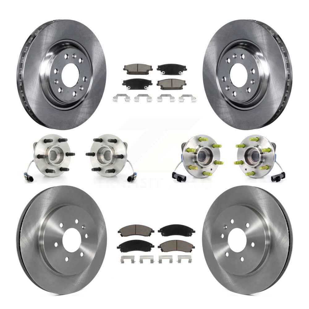 Transit Auto - KBB-119482 - Front and Rear Wheel Bearing and Hub Assembly Kits
