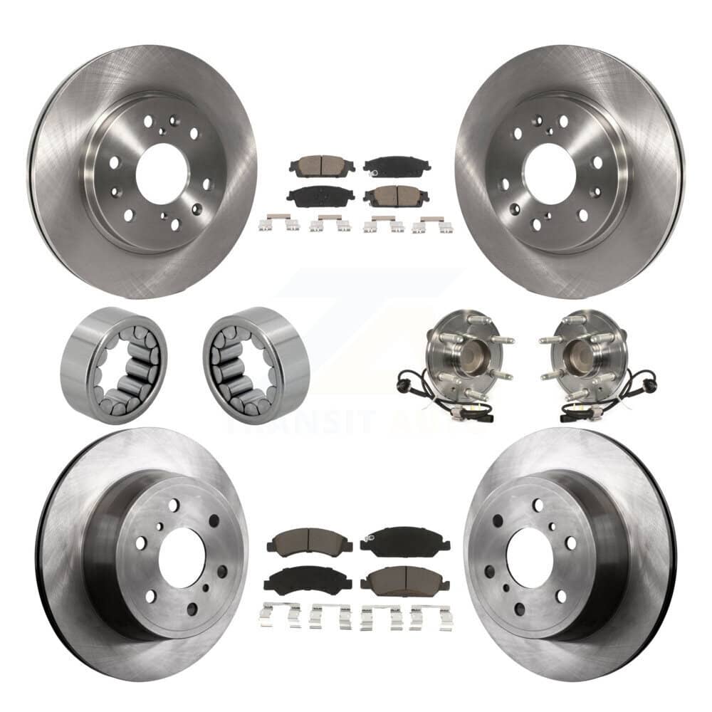 Transit Auto - KBB-119513 - Front and Rear Wheel Bearing and Hub Assembly Kits