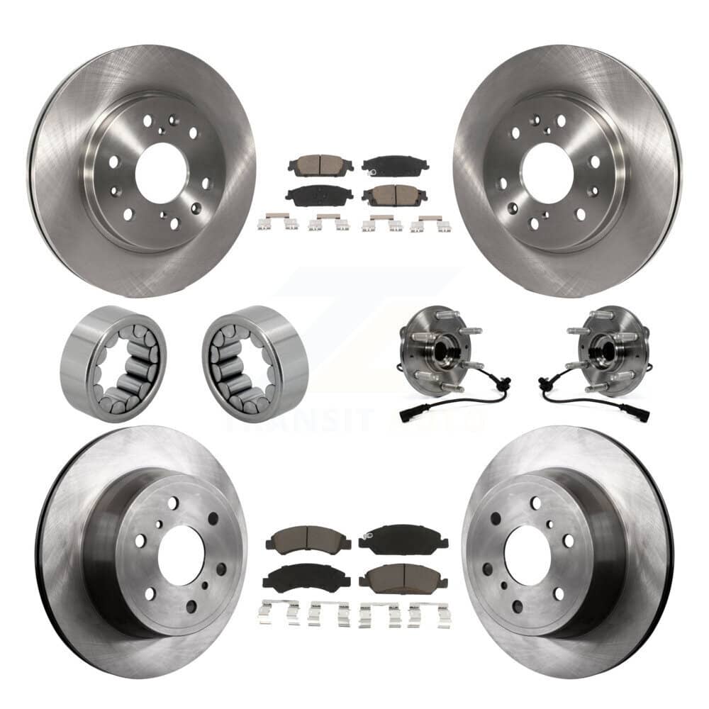 Transit Auto - KBB-119514 - Front and Rear Wheel Bearing and Hub Assembly Kits