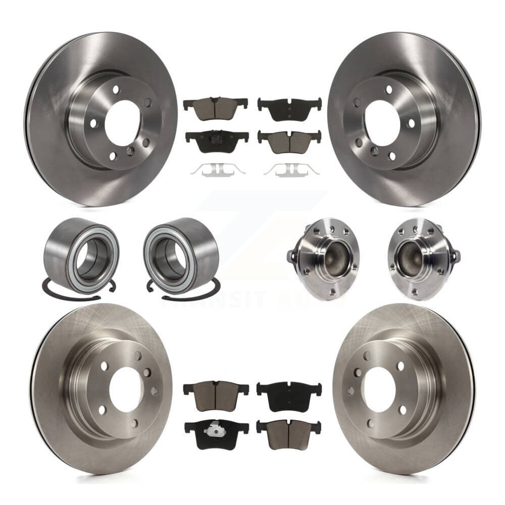 Transit Auto - KBB-119531 - Front and Rear Wheel Bearing and Hub Assembly Kits