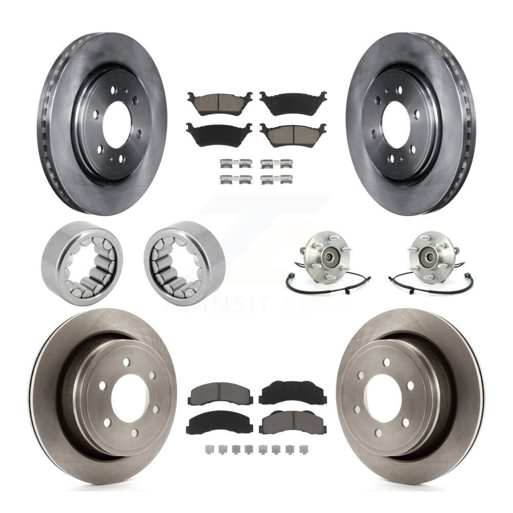 Transit Auto - KBB-119546 - Front and Rear Wheel Bearing and Hub Assembly Kits