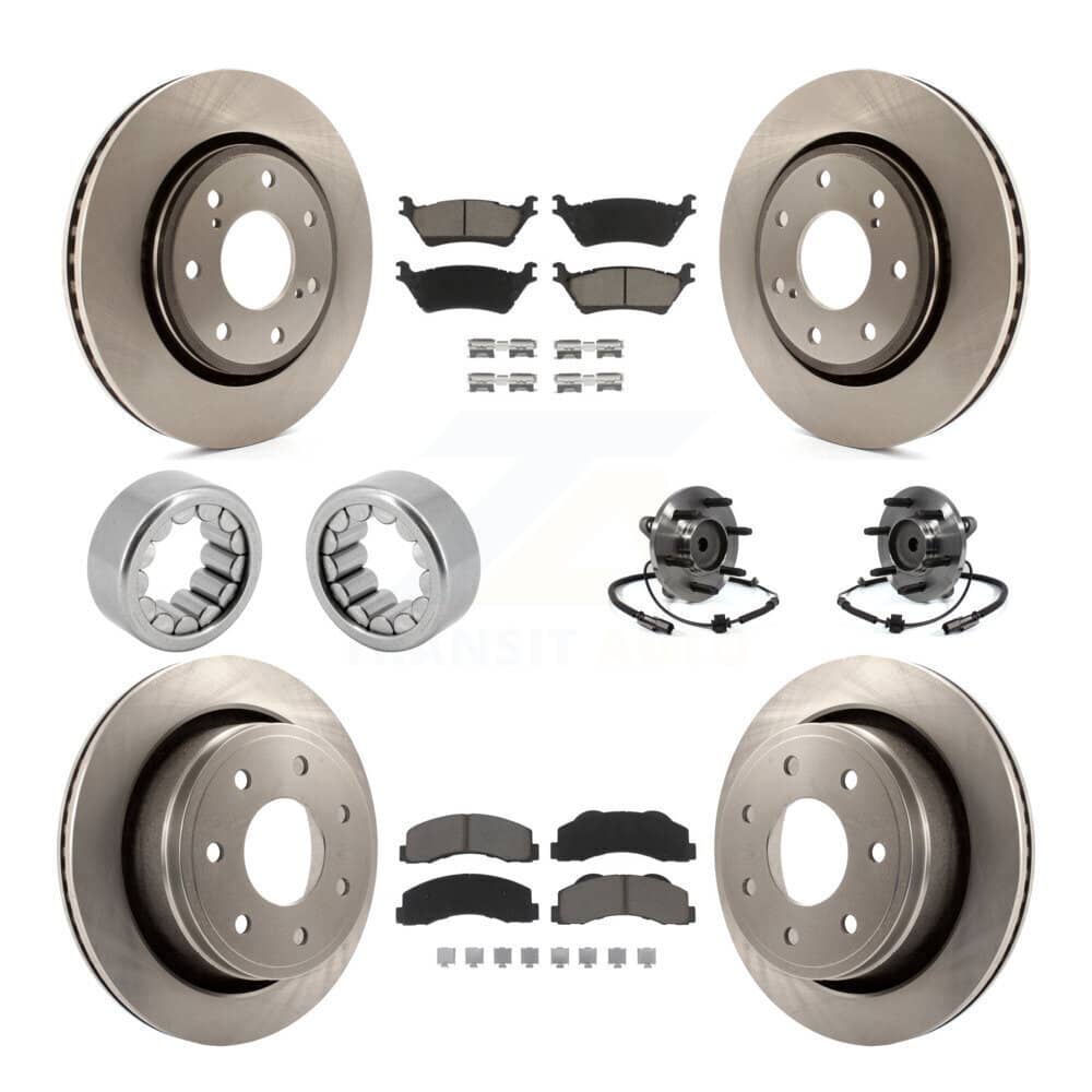 Transit Auto - KBB-119549 - Front and Rear Wheel Bearing and Hub Assembly Kits