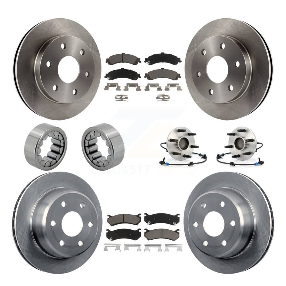 Transit Auto - KBB-119555 - Front and Rear Wheel Bearing and Hub Assembly Kits