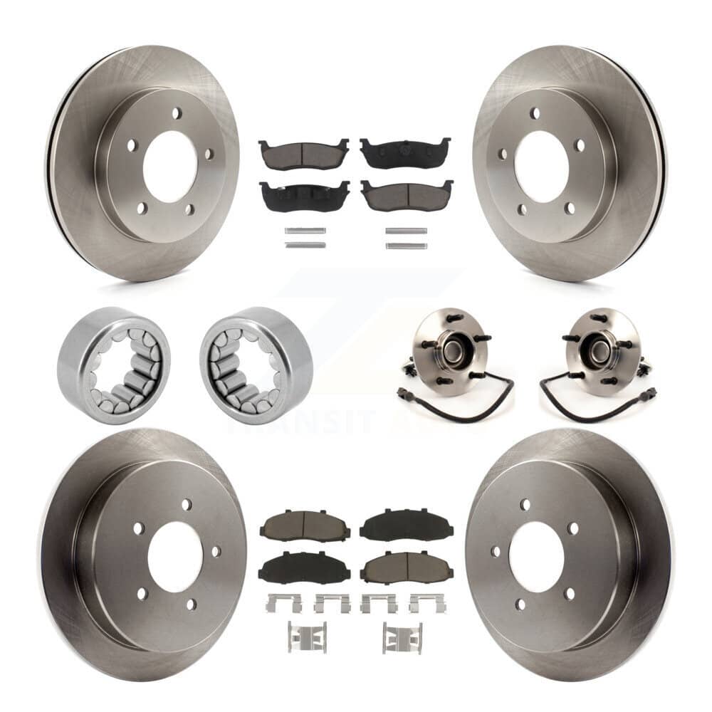 Transit Auto - KBB-119561 - Front and Rear Wheel Bearing and Hub Assembly Kits