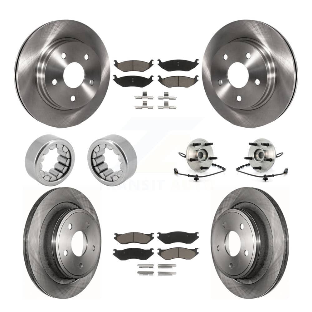 Transit Auto - KBB-119601 - Front and Rear Wheel Bearing and Hub Assembly Kits
