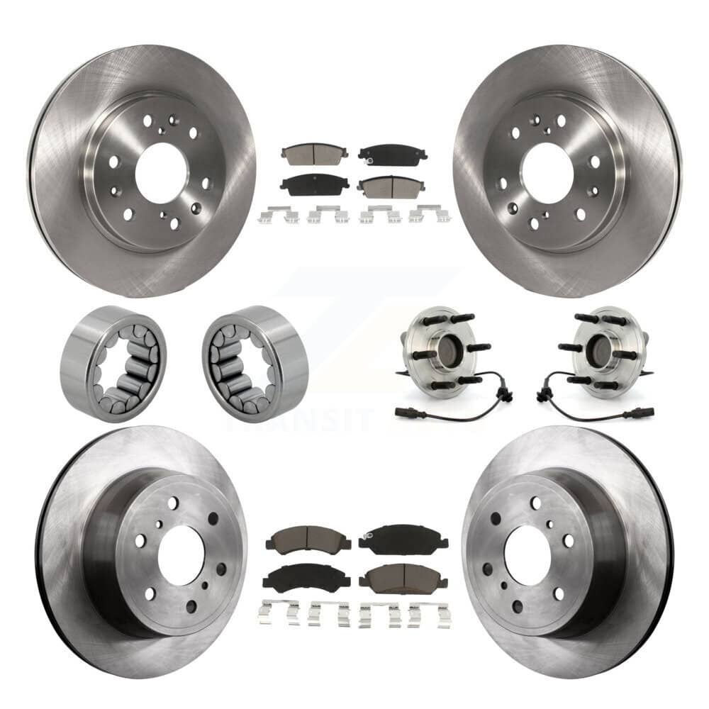Transit Auto - KBB-119631 - Front and Rear Wheel Bearing and Hub Assembly Kits