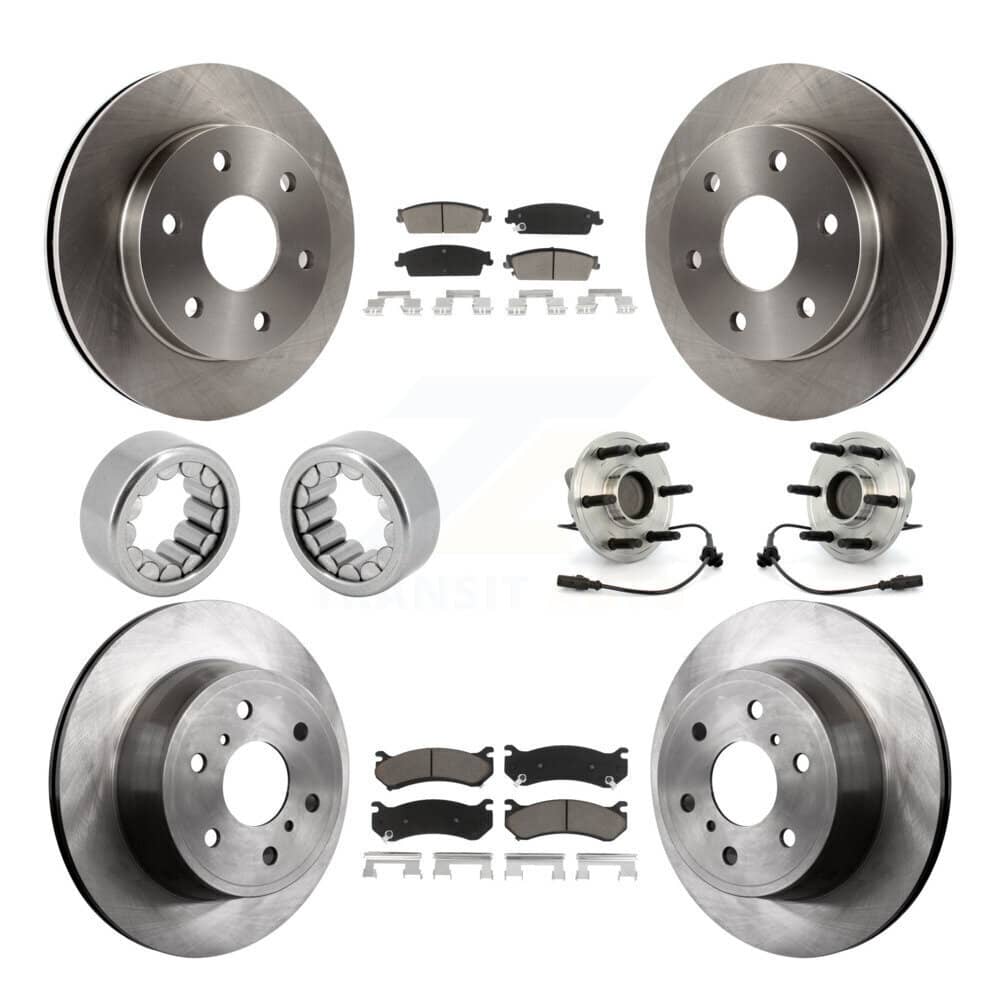 Transit Auto - KBB-119632 - Front and Rear Wheel Bearing and Hub Assembly Kits