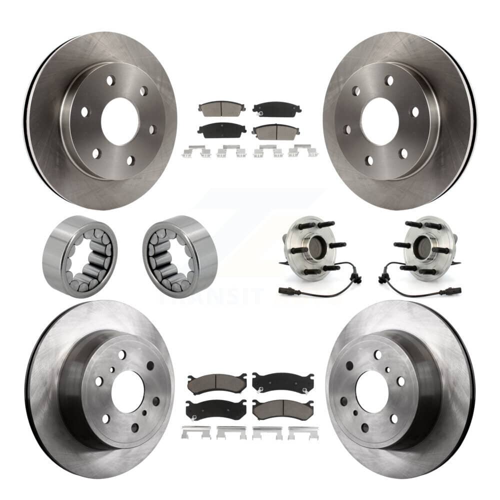 Transit Auto - KBB-119633 - Front and Rear Wheel Bearing and Hub Assembly Kits