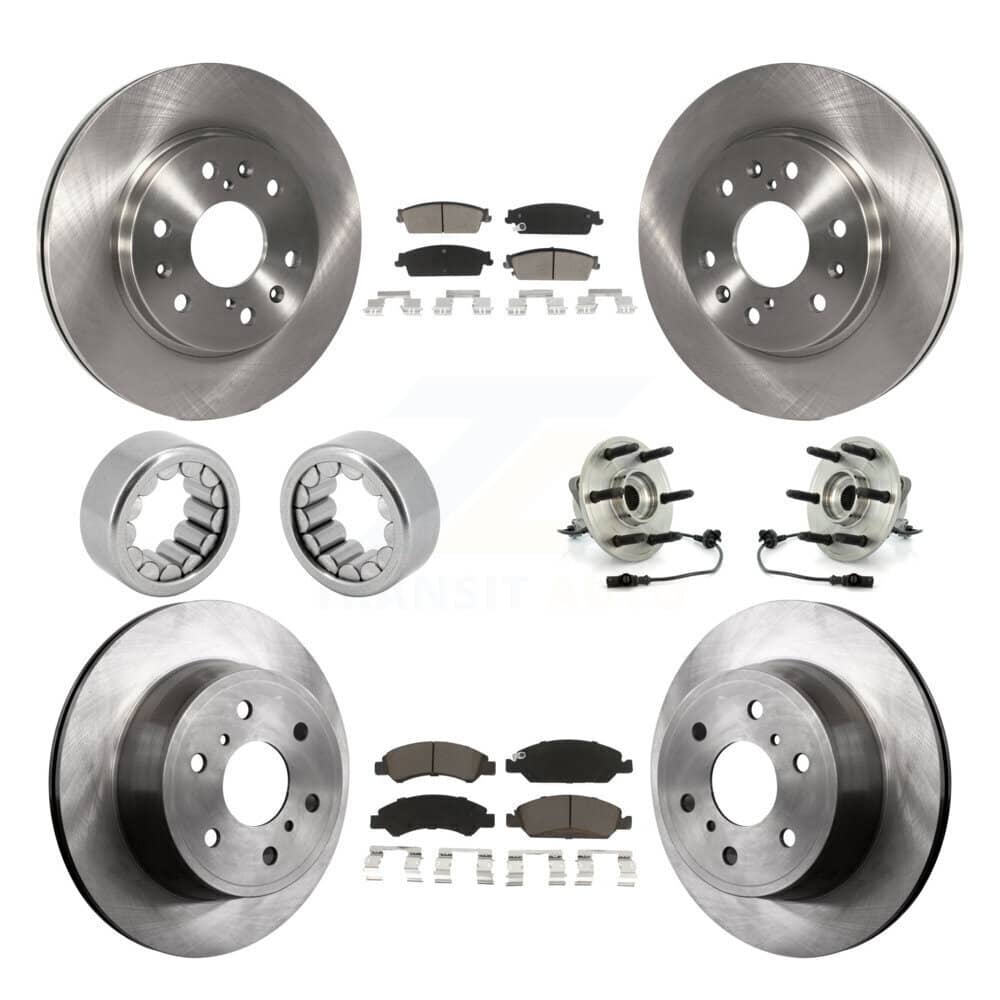 Transit Auto - KBB-119634 - Front and Rear Wheel Bearing and Hub Assembly Kits