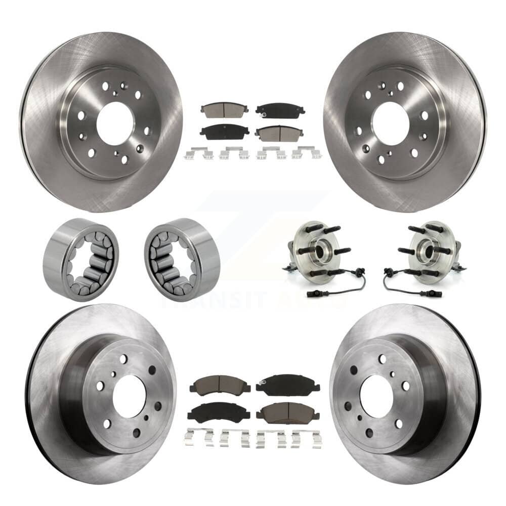 Transit Auto - KBB-119635 - Front and Rear Wheel Bearing and Hub Assembly Kits