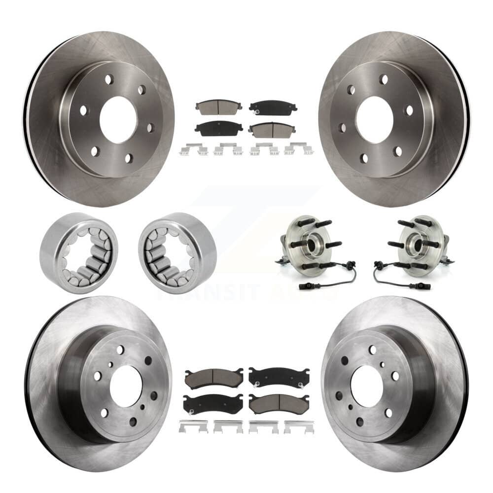 Transit Auto - KBB-119636 - Front and Rear Wheel Bearing and Hub Assembly Kits