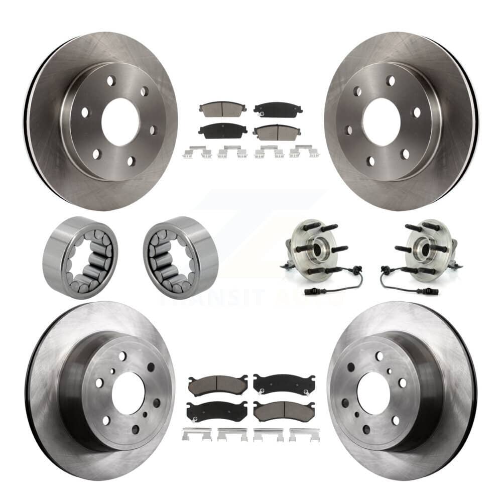 Transit Auto - KBB-119637 - Front and Rear Wheel Bearing and Hub Assembly Kits