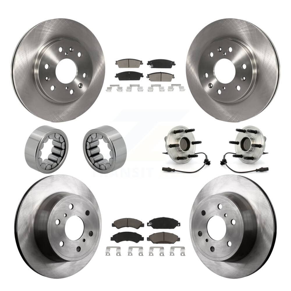 Transit Auto - KBB-119638 - Front and Rear Wheel Bearing and Hub Assembly Kits