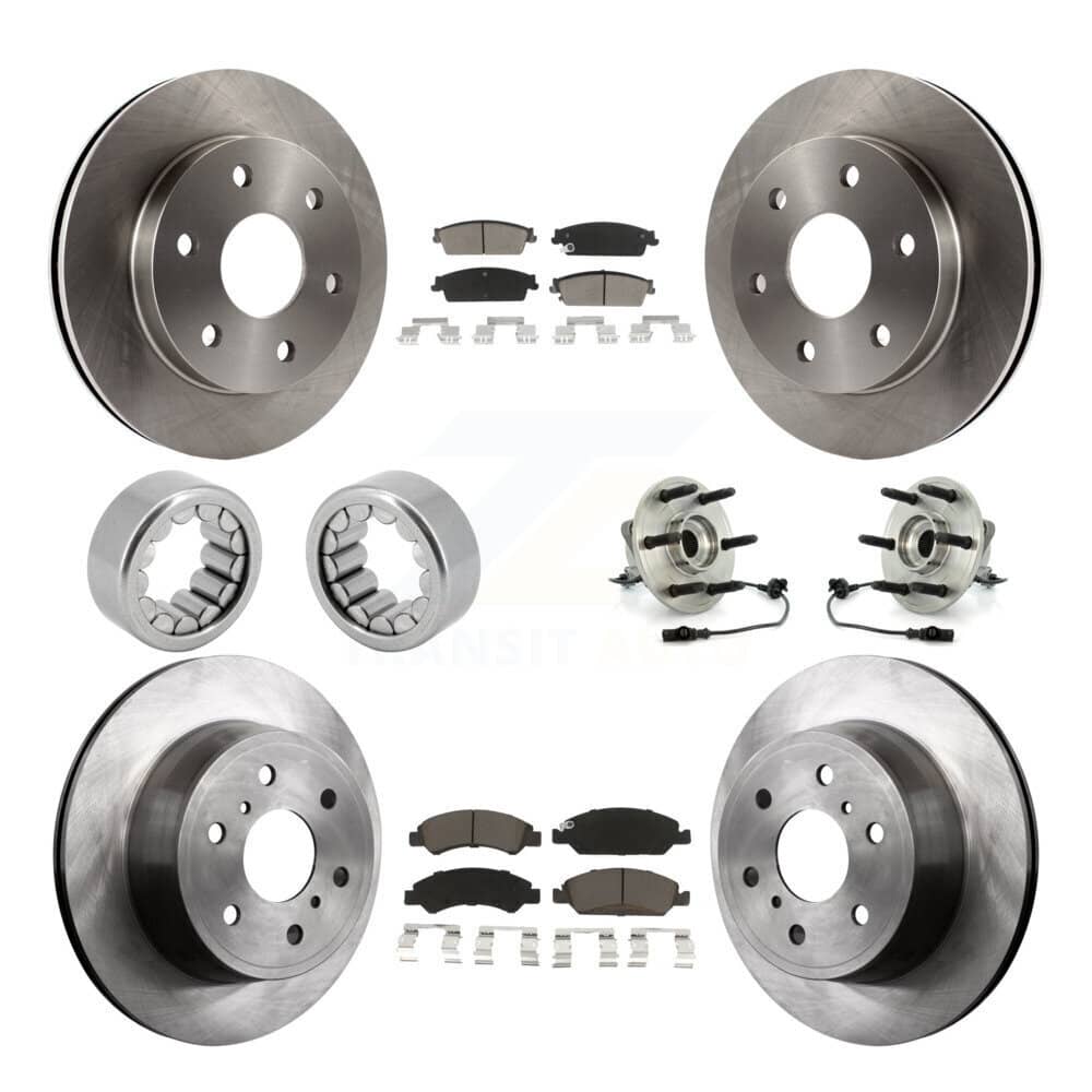 Transit Auto - KBB-119642 - Front and Rear Wheel Bearing and Hub Assembly Kits
