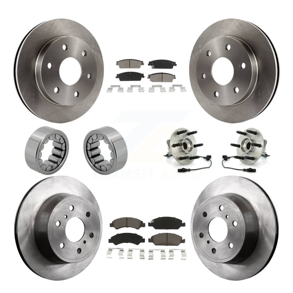 Transit Auto - KBB-119643 - Front and Rear Wheel Bearing and Hub Assembly Kits