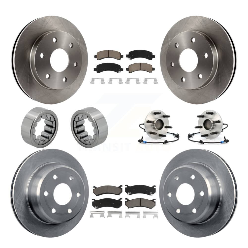 Transit Auto - KBB-119685 - Front and Rear Wheel Bearing and Hub Assembly Kits