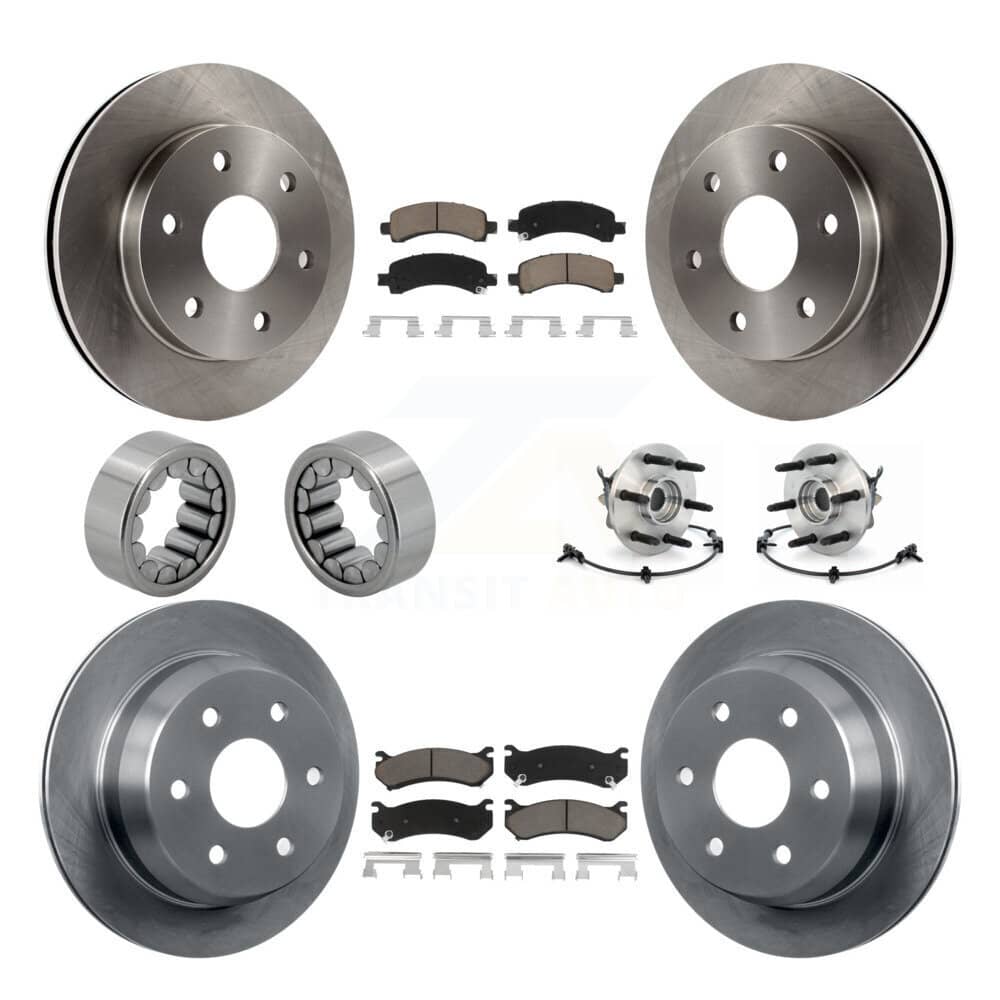 Transit Auto - KBB-119691 - Front and Rear Wheel Bearing and Hub Assembly Kits