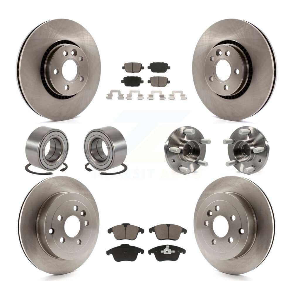 Transit Auto - KBB-119694 - Front and Rear Wheel Bearing and Hub Assembly Kits