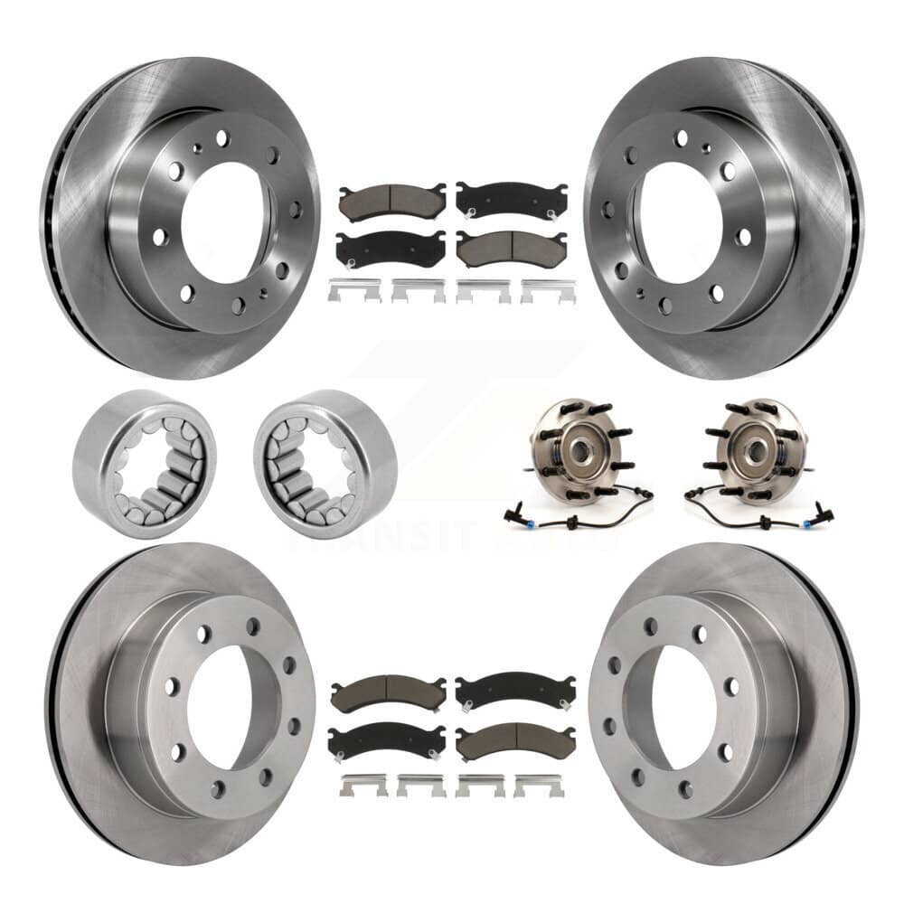 Transit Auto - KBB-119704 - Front and Rear Wheel Bearing and Hub Assembly Kits