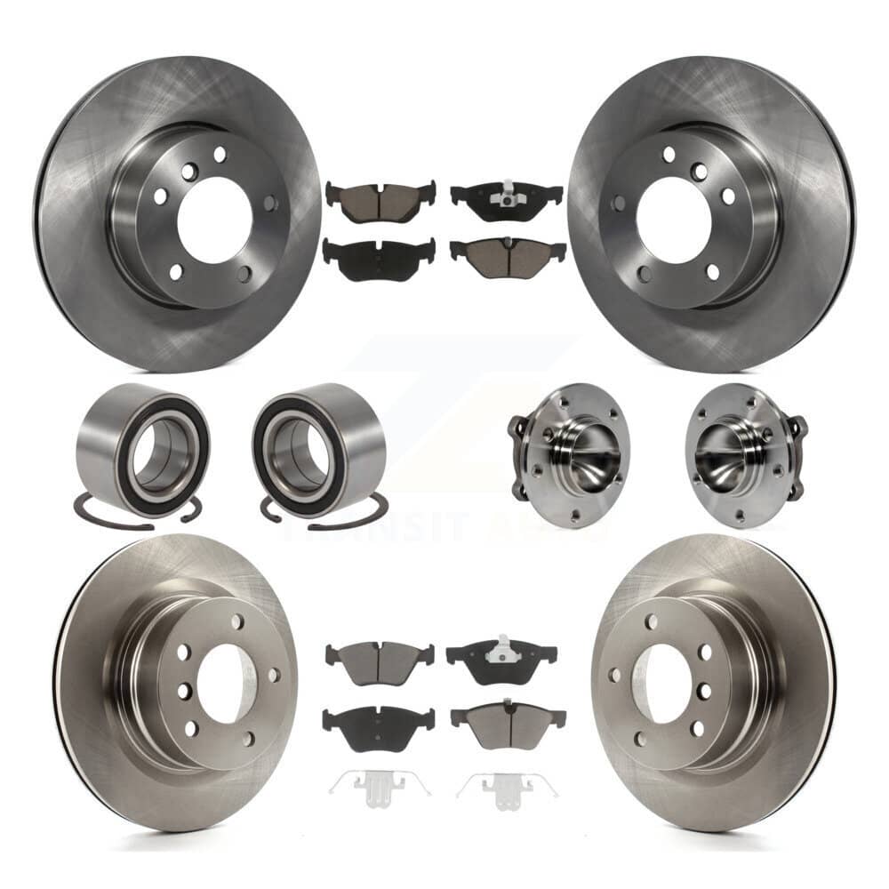 Transit Auto - KBB-119716 - Front and Rear Wheel Bearing and Hub Assembly Kits