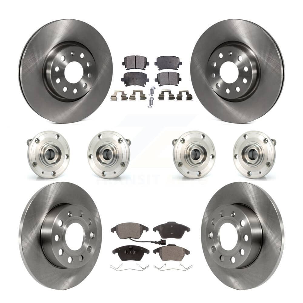 Transit Auto - KBB-119747 - Front and Rear Wheel Bearing and Hub Assembly Kits