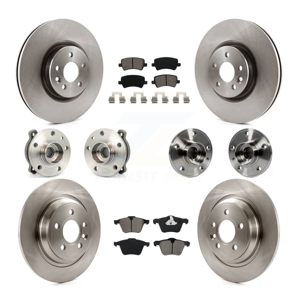 Transit Auto - KBB-119774 - Front and Rear Wheel Bearing and Hub Assembly Kits