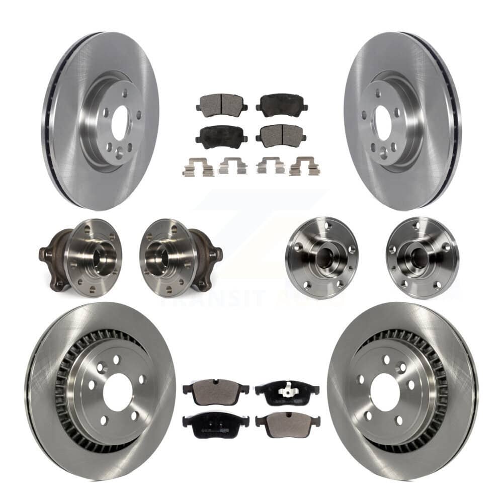 Transit Auto - KBB-119808 - Front and Rear Wheel Bearing and Hub Assembly Kits