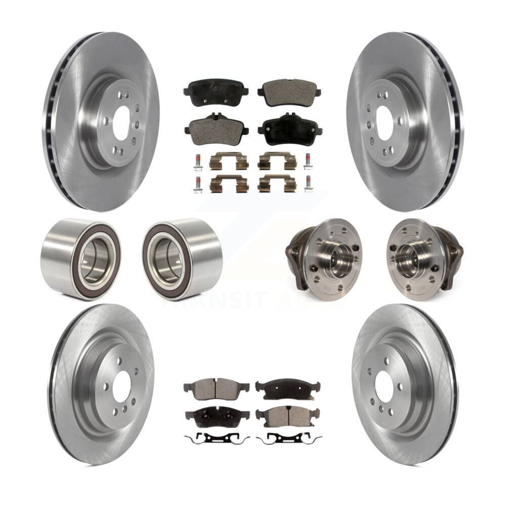 Transit Auto - KBB-119820 - Front and Rear Wheel Bearing and Hub Assembly Kits