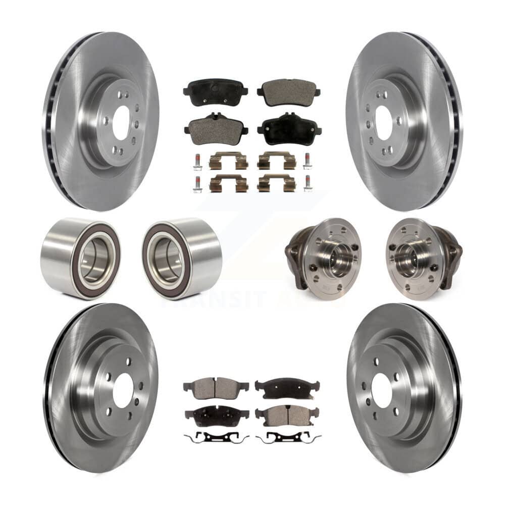 Transit Auto - KBB-119822 - Front and Rear Wheel Bearing and Hub Assembly Kits