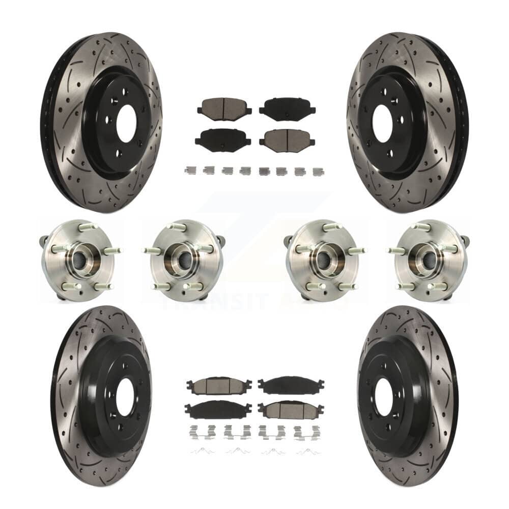 Transit Auto - KBB-119860 - Front and Rear Wheel Bearing and Hub Assembly Kits